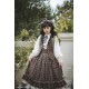 Miss Point Rose Doll 3.0 Check High Waist Corset Skirt(Reservation/Full Payment Without Shipping)